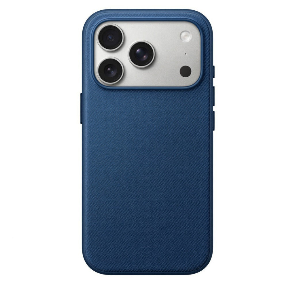 iPhone 17 Series Woven-Texture Fabric Grip Cover — MagSafe compatible