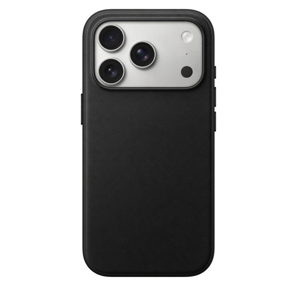 iPhone 17 Series Woven-Texture Fabric Grip Cover — MagSafe compatible