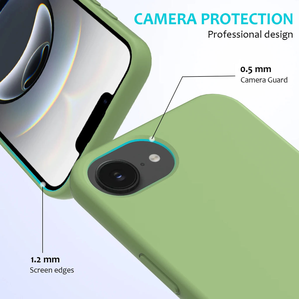 Aurex Premium Liquid Silicone Case for iPhone 16E / 17E