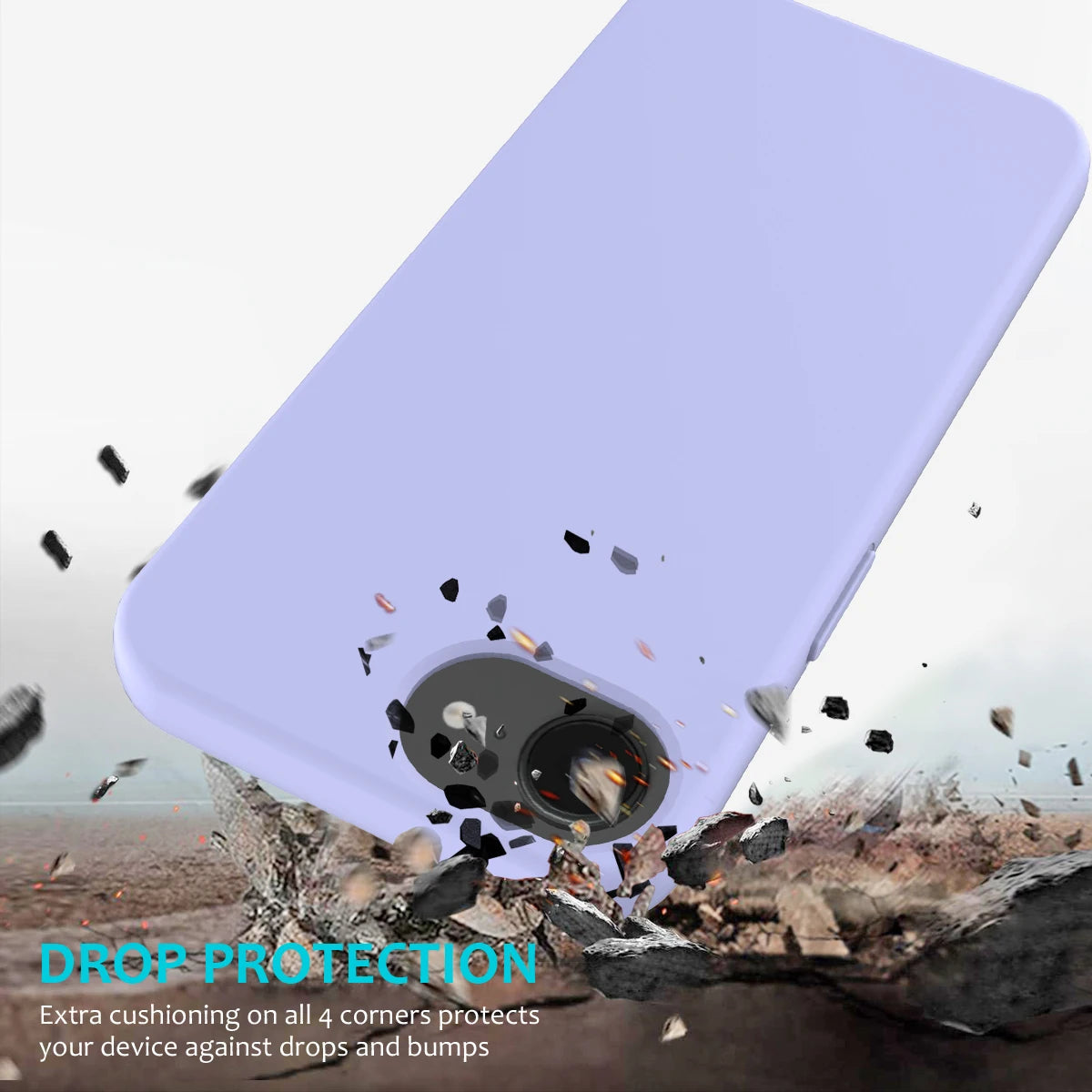 Aurex Premium Liquid Silicone Case for iPhone 16E / 17E