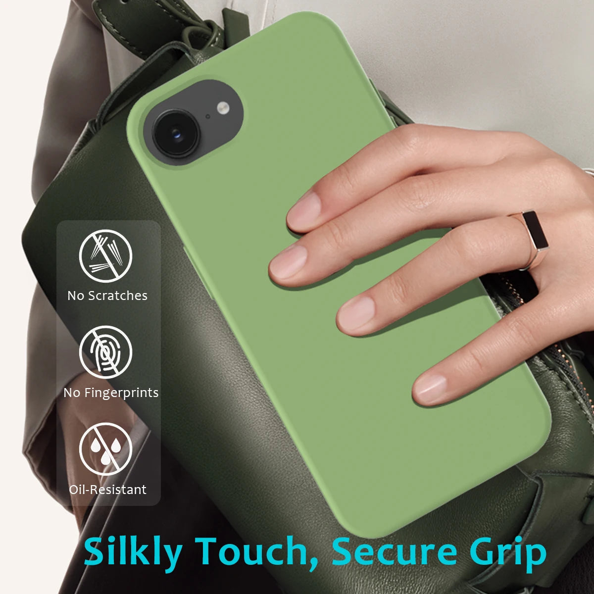 Aurex Premium Liquid Silicone Case for iPhone 16E / 17E