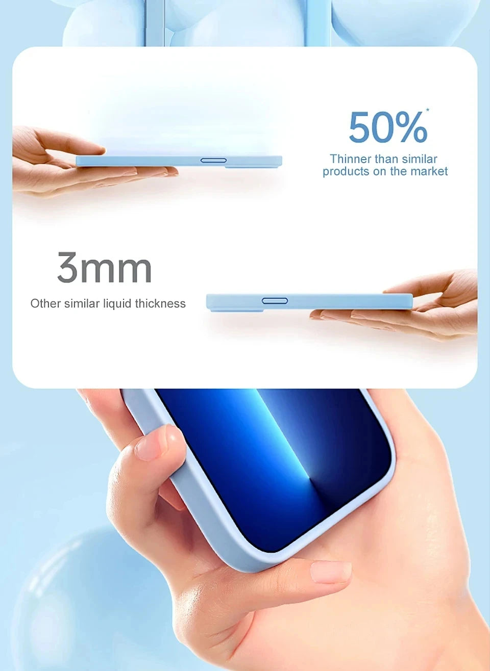 Aurex Premium Liquid Silicone Case for iPhone 13 / Pro / ProMax