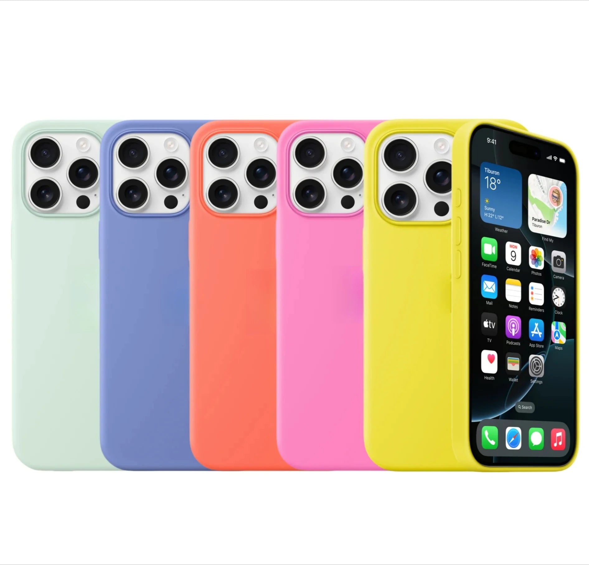 Aurex Premium Liquid Silicone Case for iPhone 16 / Plus / Pro / ProMax