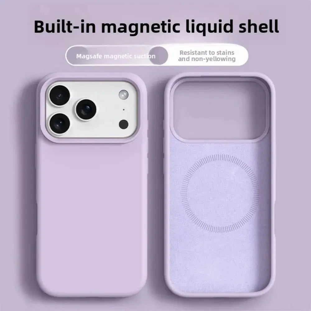 Aurex Original Liquid Colored Silicone Cases for iPhone 17/Pro/ProMax/Air - Aurex