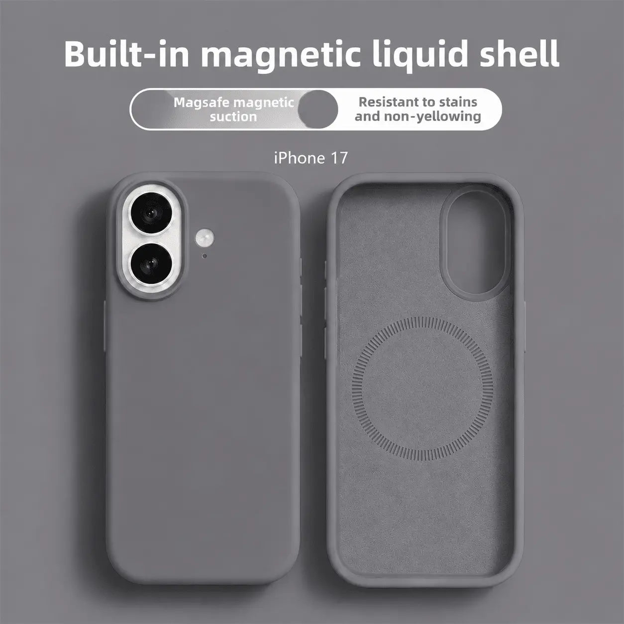 Aurex Original Liquid Colored Silicone Cases for iPhone 17/Pro/ProMax/Air - Aurex