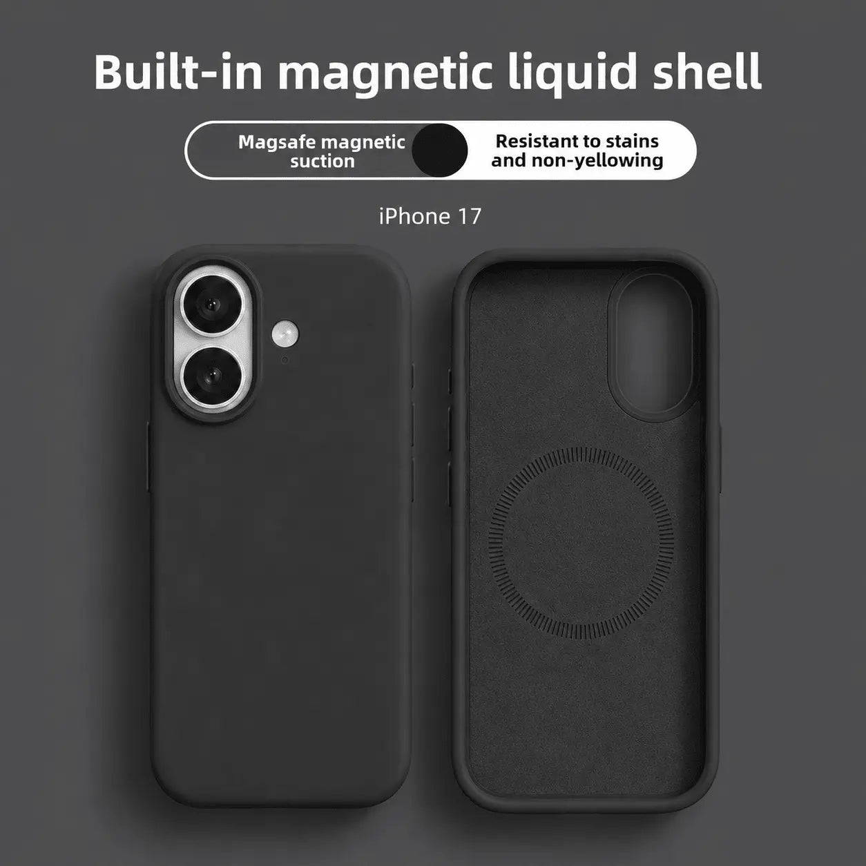 Aurex Original Liquid Colored Silicone Cases for iPhone 17/Pro/ProMax/Air - Aurex