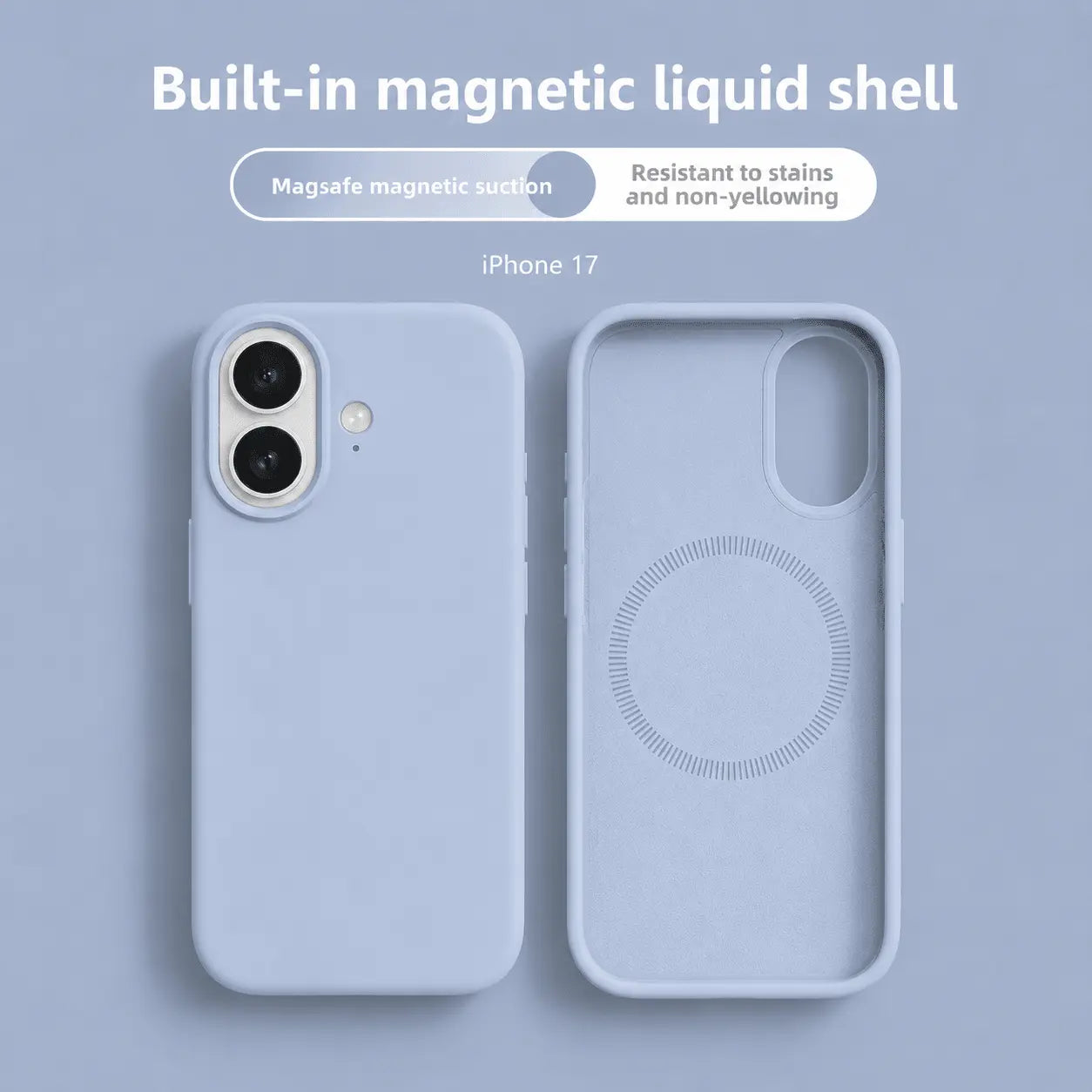 Aurex Original Liquid Colored Silicone Cases for iPhone 17/Pro/ProMax/Air - Aurex