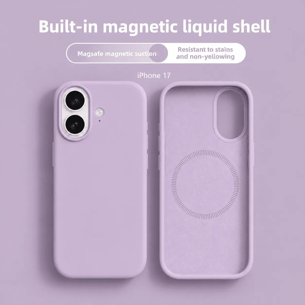 Aurex Original Liquid Colored Silicone Cases for iPhone 17/Pro/ProMax/Air - Aurex