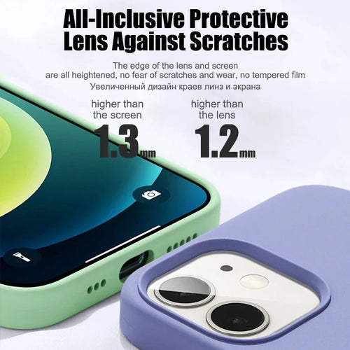 Liquid Silicone Case for iPhone 11 Series - AurexCases