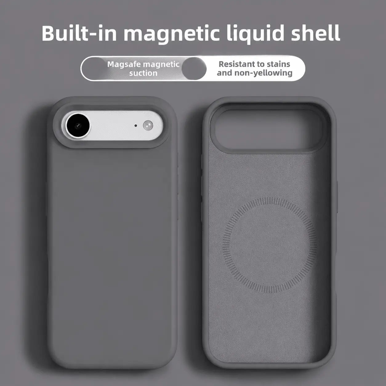 Premium Original Liquid Colored Silicone Cases for iPhone 17/Pro/ProMax/Air - Aurex