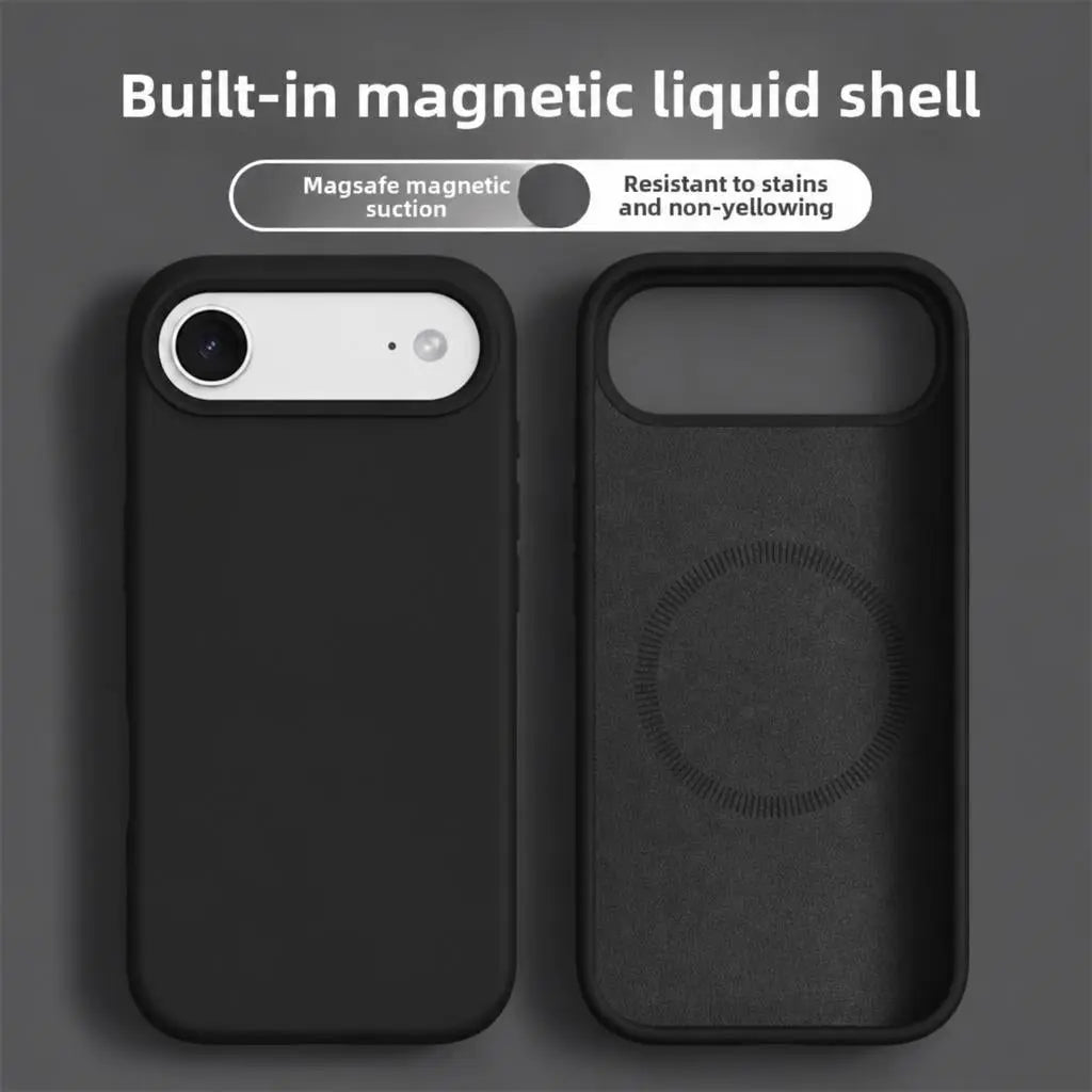 Premium Original Liquid Colored Silicone Cases for iPhone 17/Pro/ProMax/Air - Aurex