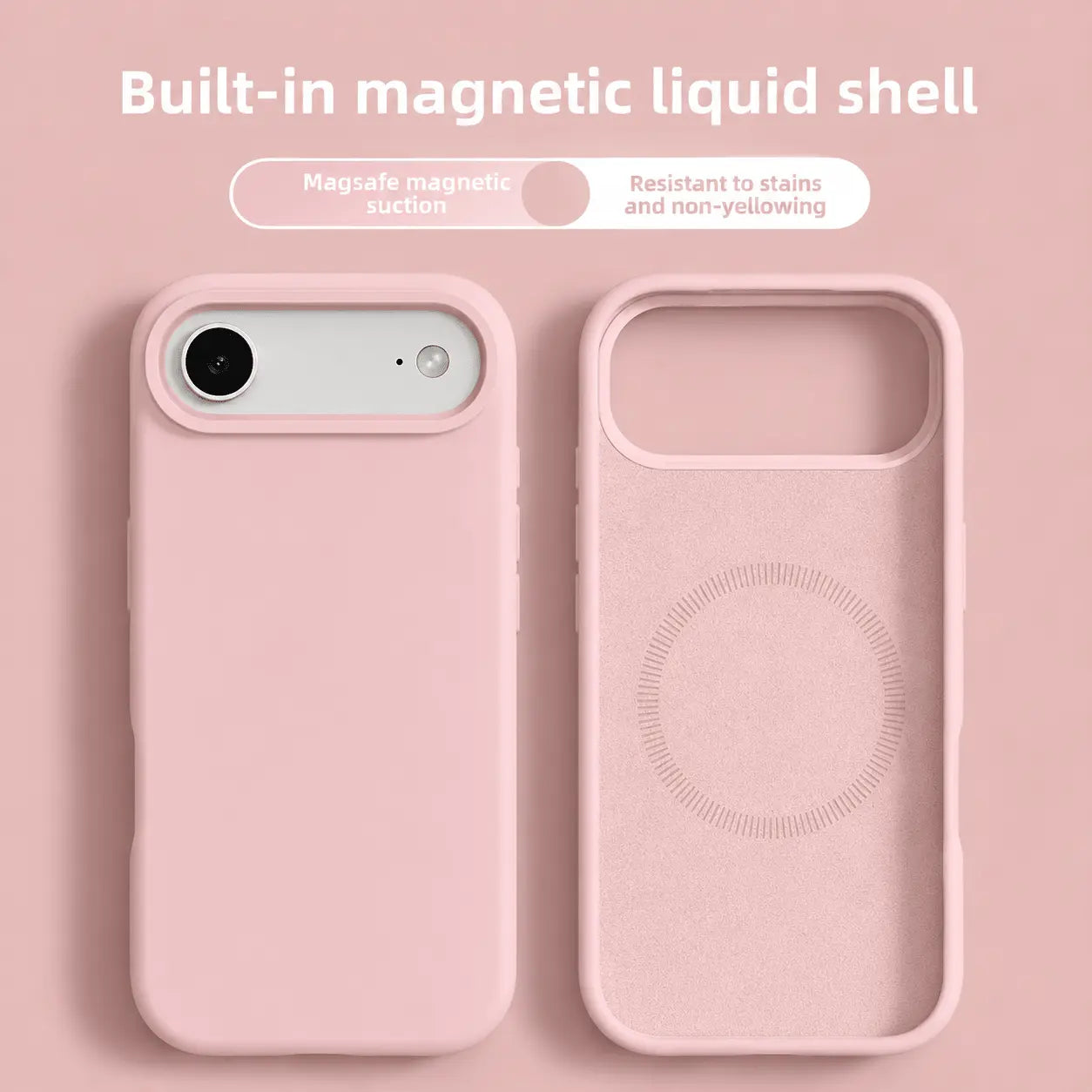 Premium Original Liquid Colored Silicone Cases for iPhone 17/Pro/ProMax/Air - Aurex